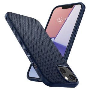 Купить Чехол Spigen Liquid Air (ACS05038) для iPhone 14 (Navy Blue) 1207410